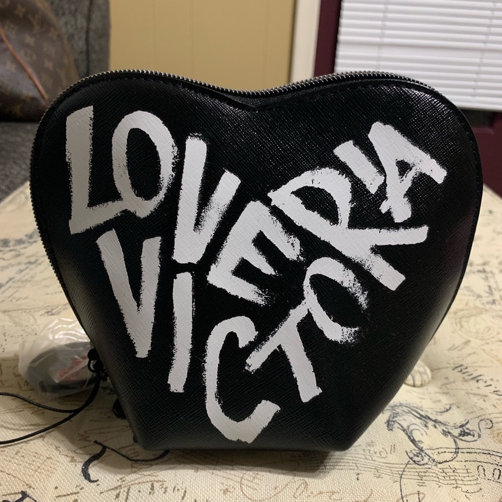 Victoria’s Secret Heart Shaped Cosmetic Bag